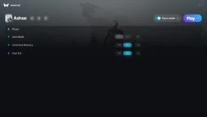 Ashen Trainer screenshot