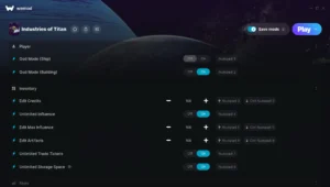 Industries of Titan Trainer screenshot