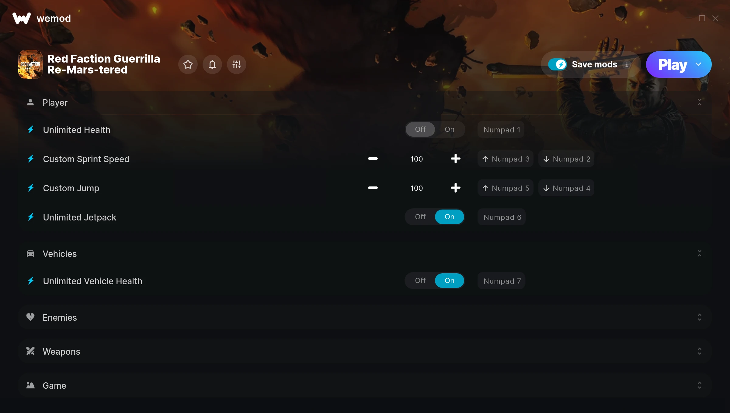 Red Faction Guerrilla Re-Mars-tered Trainer screenshot