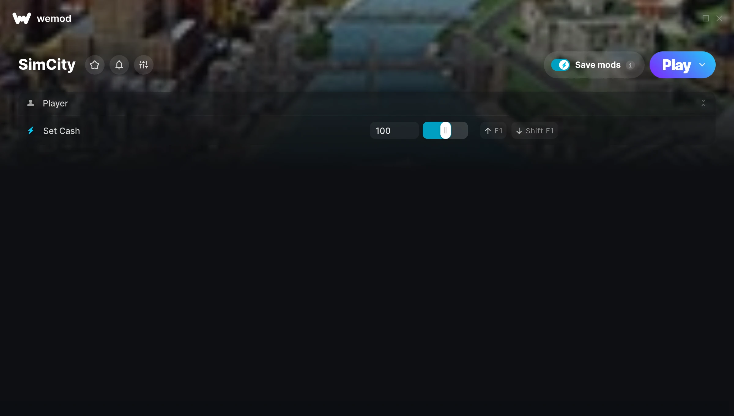 SimCity Trainer screenshot