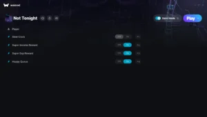 Not Tonight Trainer screenshot
