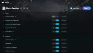 Metro Exodus Trainer screenshot