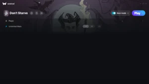 Don't Starve Trainer screenshot