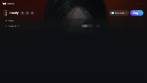 Pacify Trainer screenshot