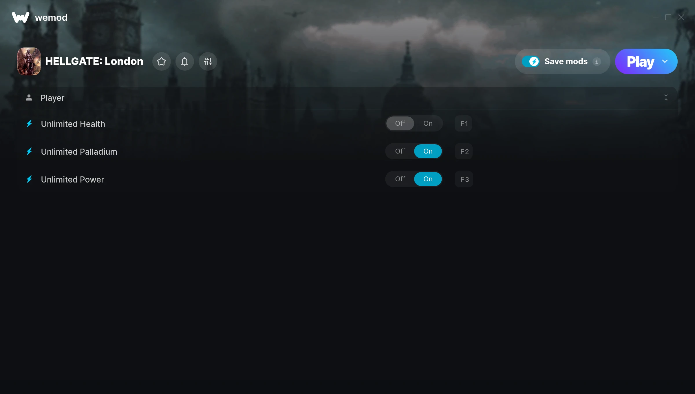 HELLGATE: London Trainer screenshot