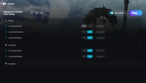 Sword Art Online: Lost Song Trainer screenshot