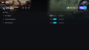 Power & Revolution 2019 Edition Trainer screenshot