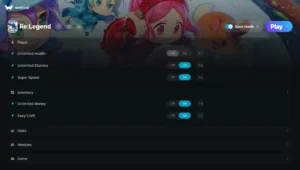 Re:Legend Trainer screenshot