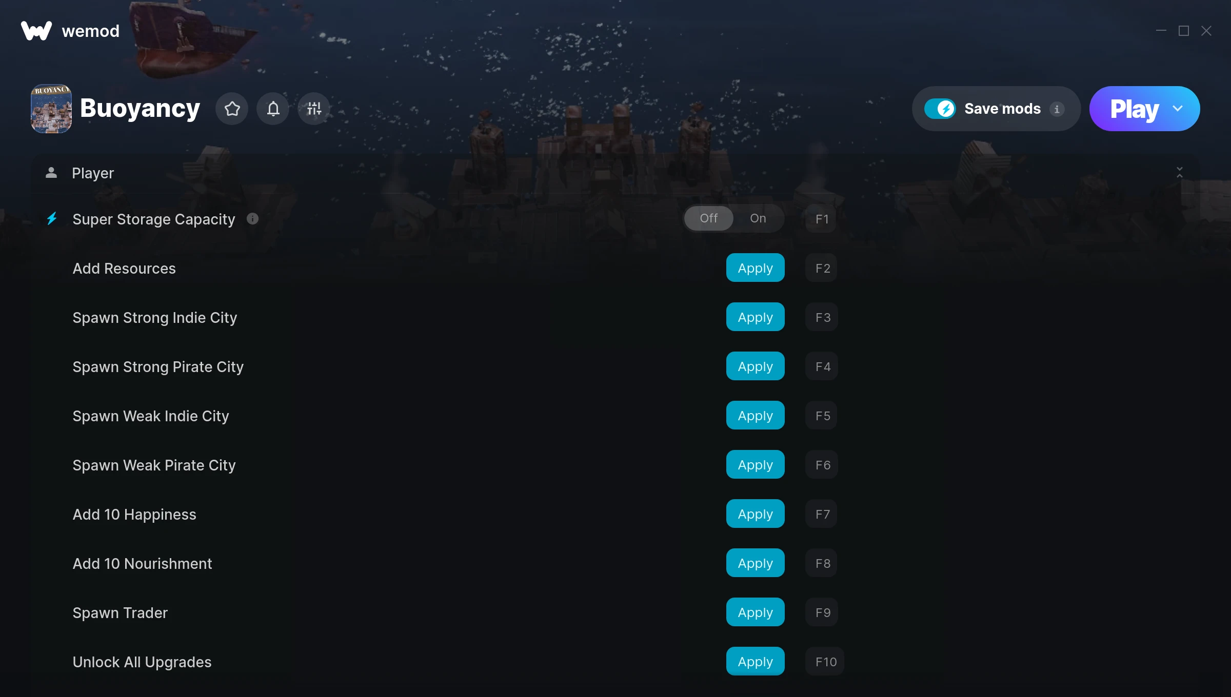 Buoyancy Trainer screenshot