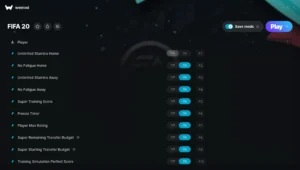 FIFA 20 Trainer screenshot