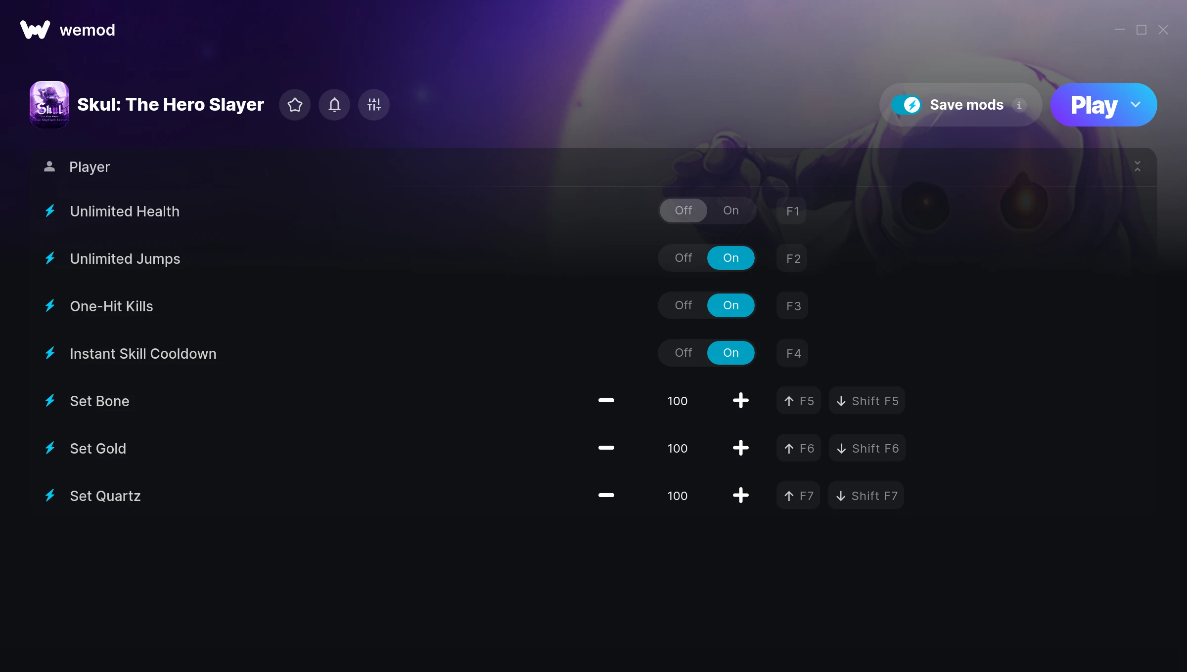 Skul the Hero Slayer Trainer screenshot