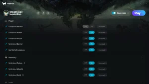 Dragon Age Inquisition Trainer screenshot