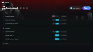 Dragon Age II Trainer screenshot