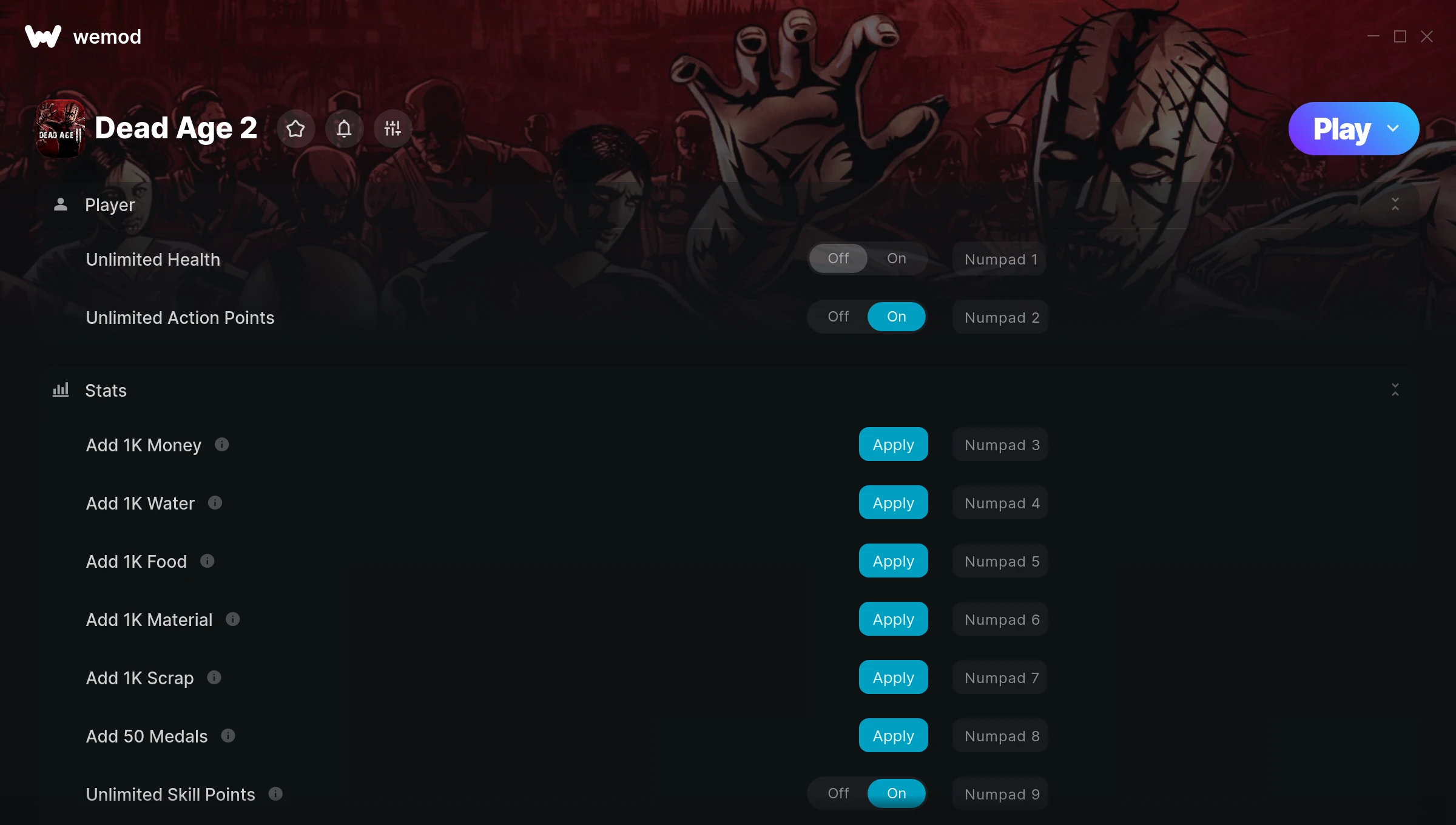 Dead Age 2 Trainer screenshot