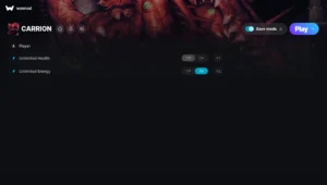 CARRION Trainer screenshot