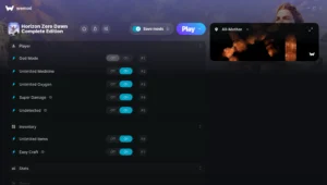 Horizon Zero Dawn Trainer screenshot