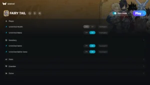 Fairy Tail Trainer screenshot