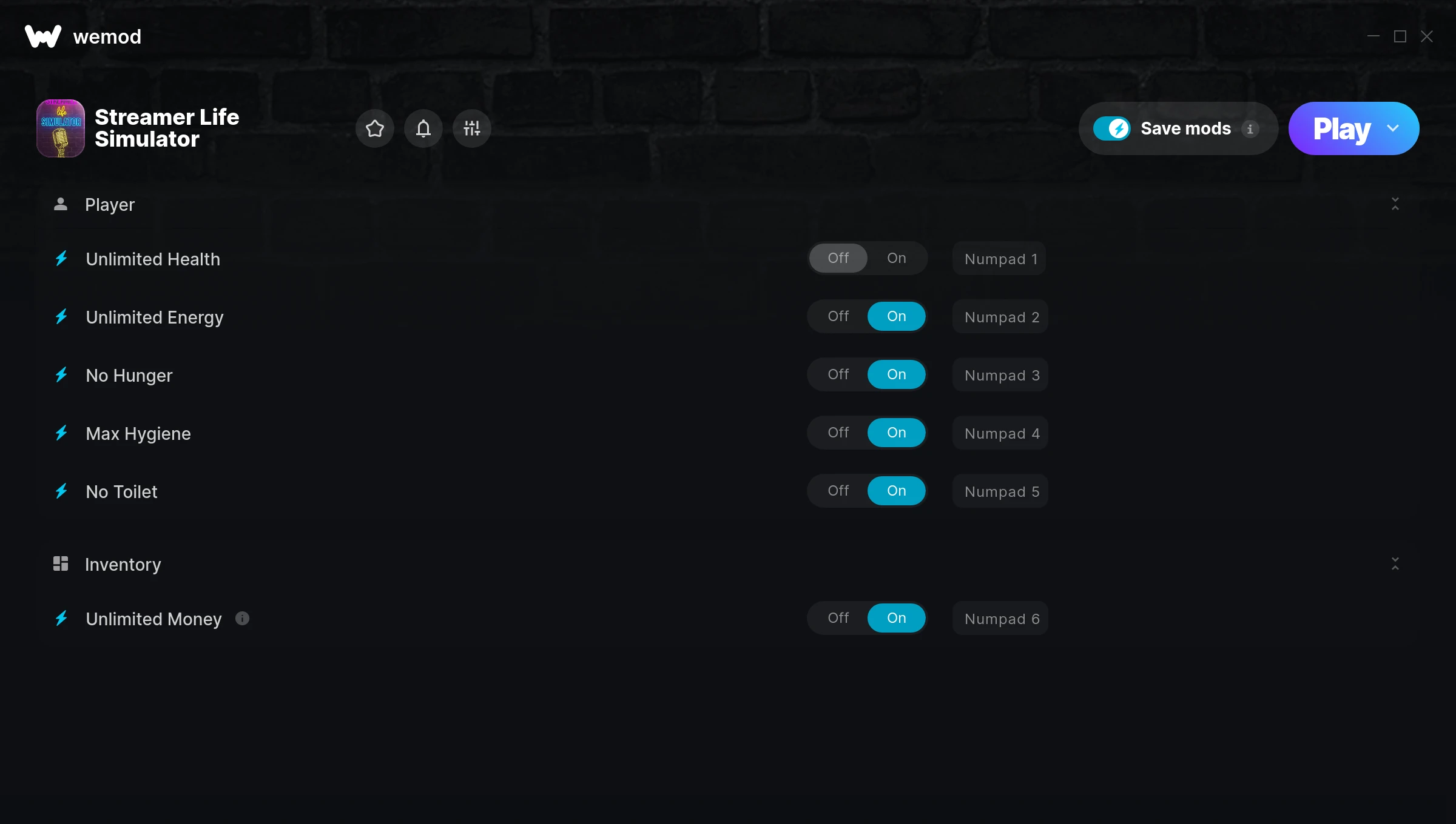 Streamer Life Simulator Trainer screenshot