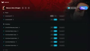 Yakuza Like a Dragon Trainer screenshot