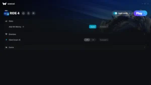 RIDE 4 Trainer screenshot