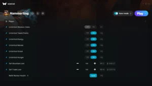 Hammerting Trainer screenshot