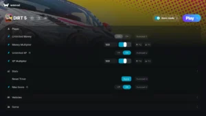 Dirt 5 Trainer screenshot