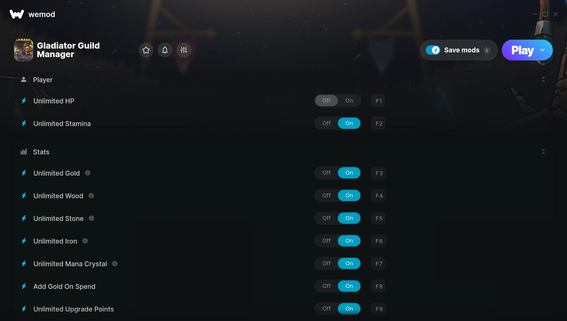 Gladiator Guild Manager Trainer screenshot