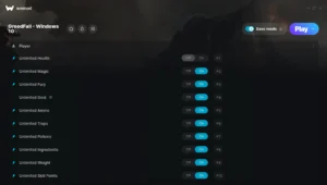 GreedFall - Windows 10 Trainer screenshot