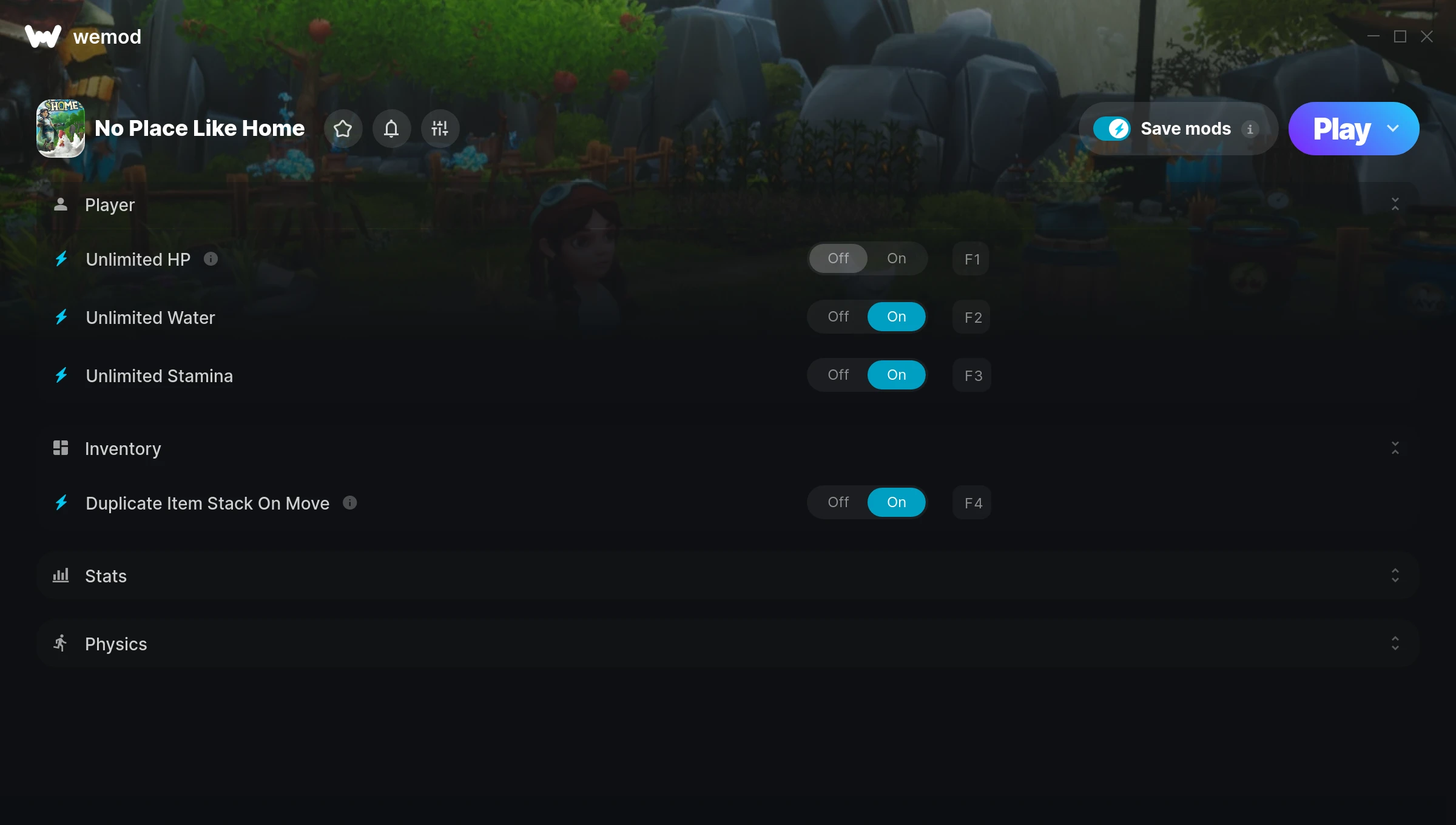 No Place Like Home Trainer screenshot