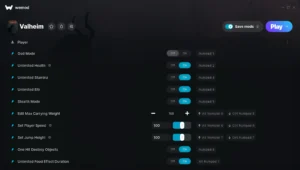 Valheim Trainer screenshot