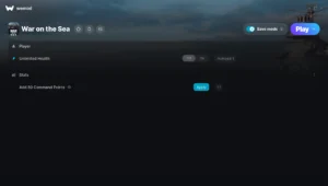War on the Sea Trainer screenshot