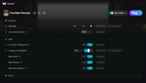 Teamfight Manager Trainer screenshot