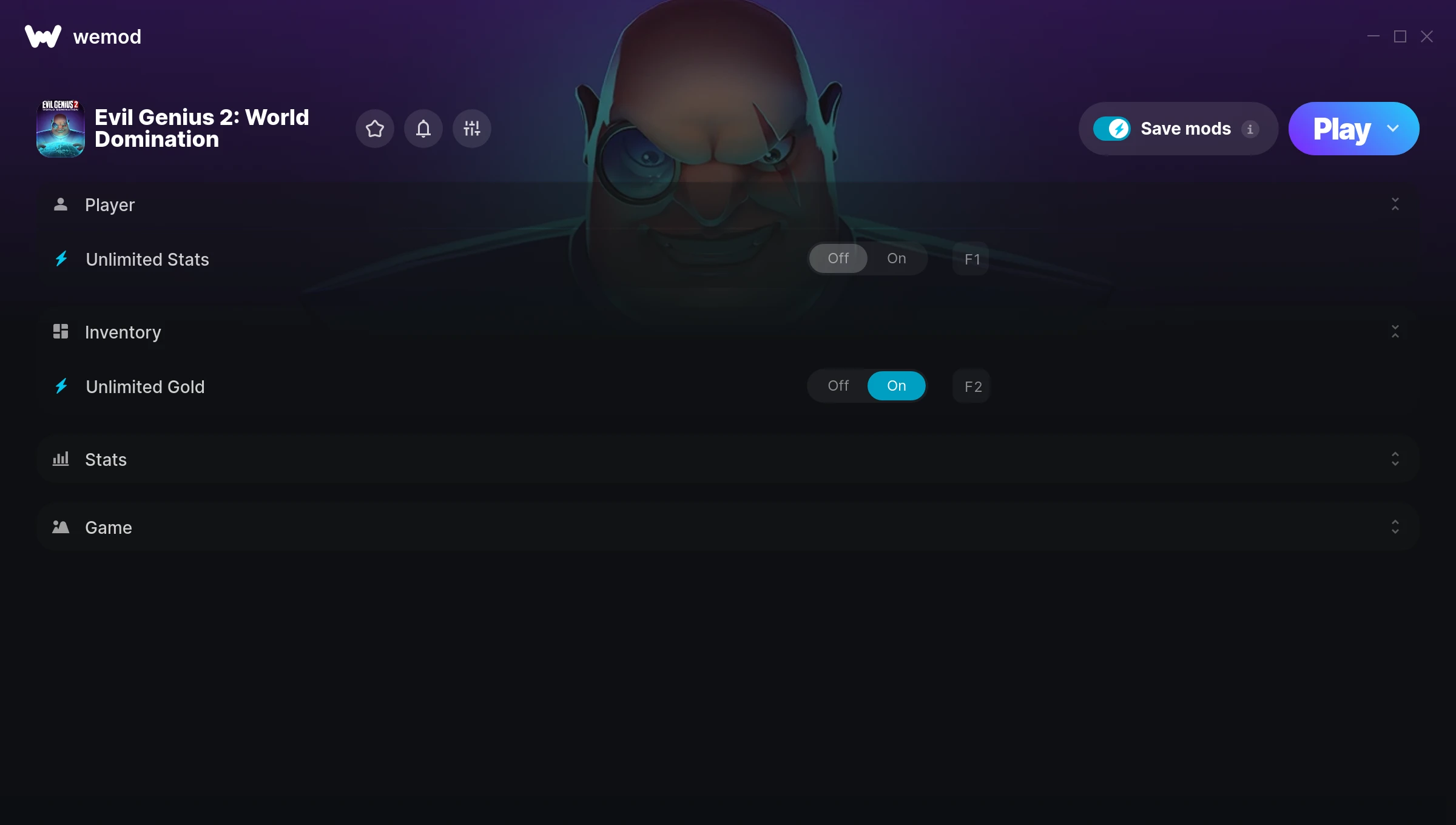 Evil Genius 2: World Domination Trainer screenshot