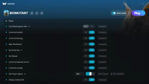 Biomutant Trainer screenshot