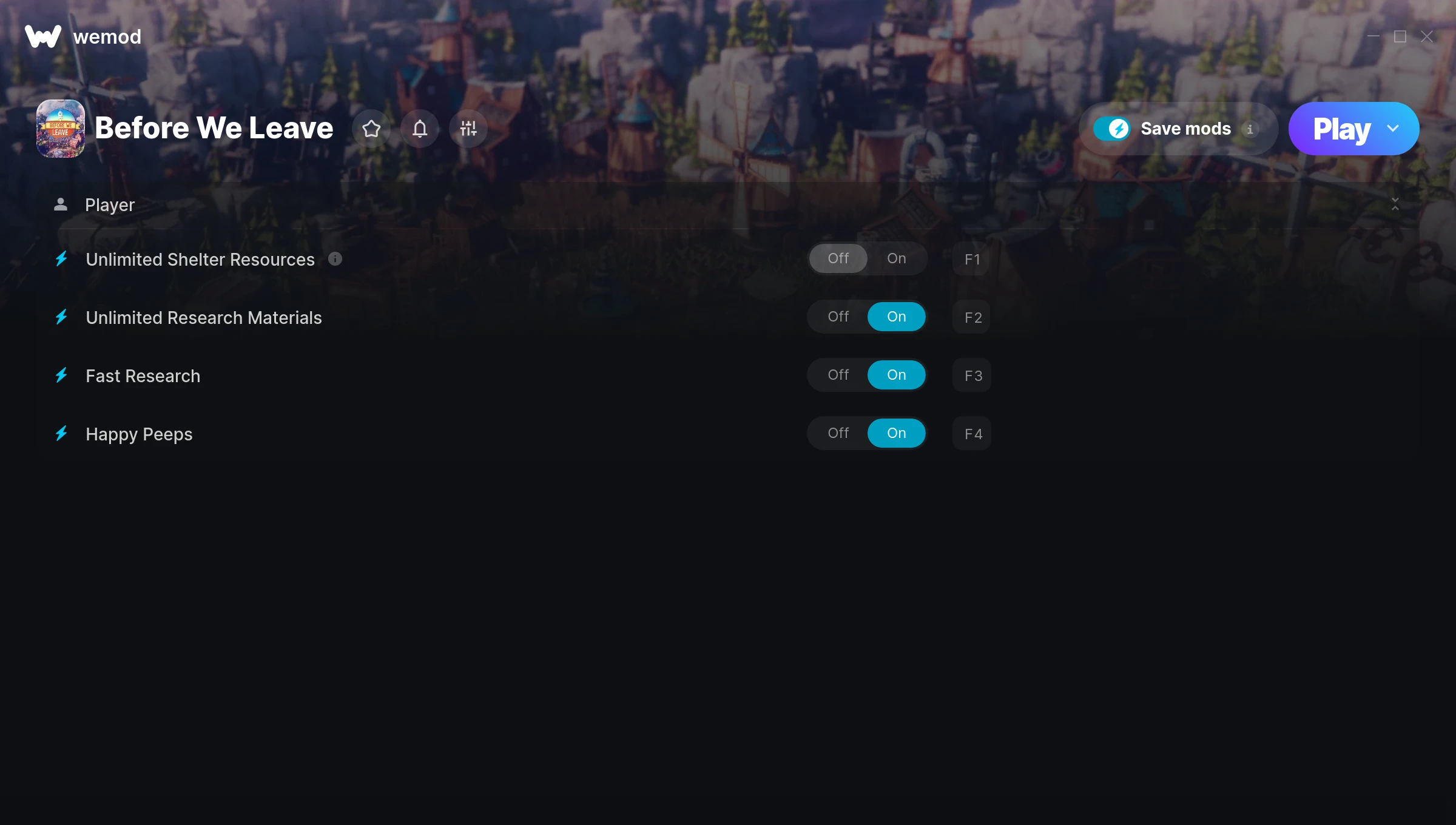 Before We Leave Trainer screenshot