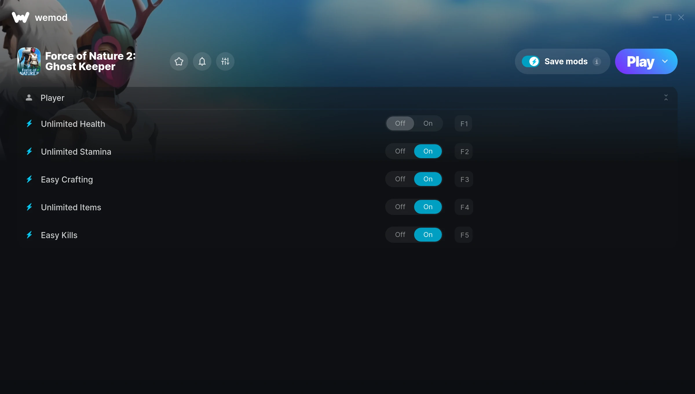 Force of Nature 2: Ghost Keeper Trainer screenshot