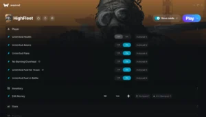 HighFleet Trainer screenshot