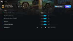 Car Mechanic Simulator 2021 Trainer screenshot