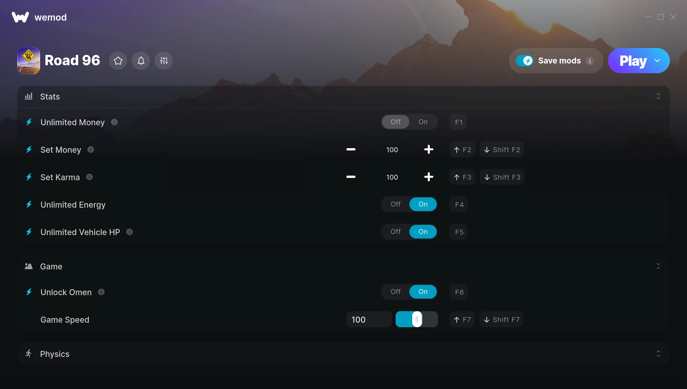 Road 96 Trainer screenshot