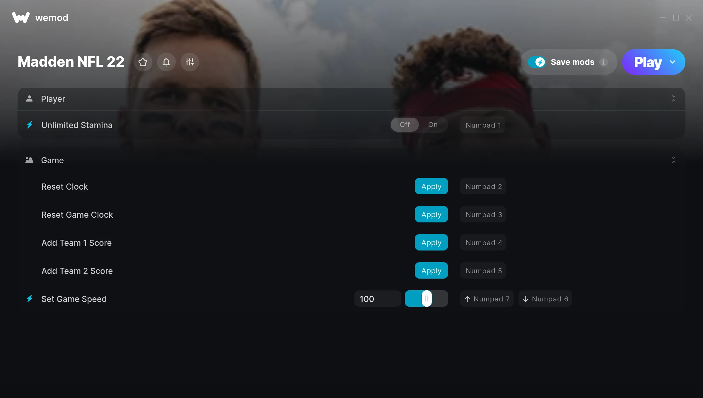 Madden NFL 22 Trainer screenshot