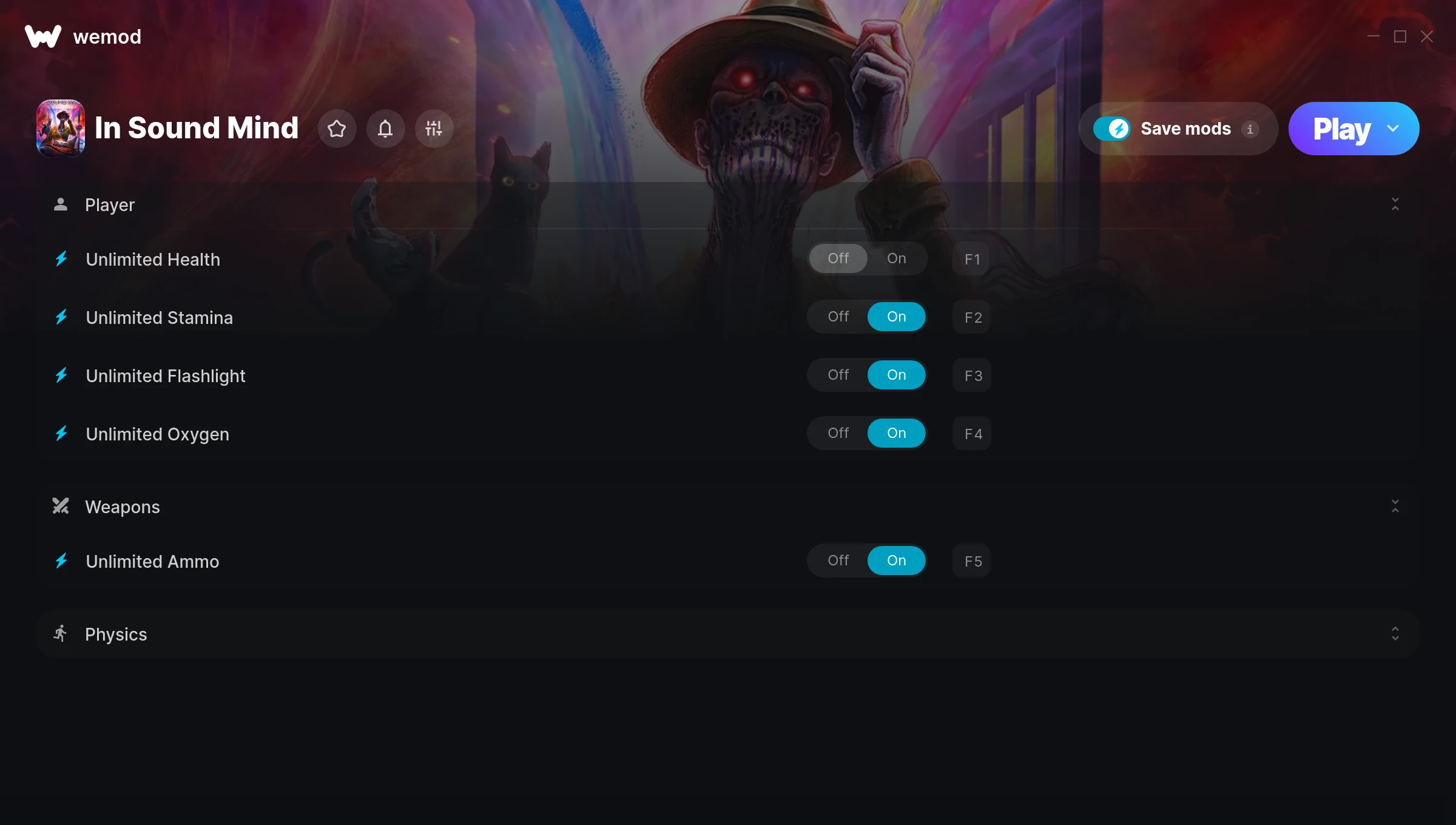 In Sound Mind Trainer screenshot