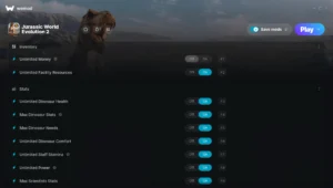 Jurassic World Evolution 2 Trainer screenshot