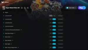 Super Robot Wars 30 Trainer screenshot