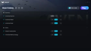 Aven Colony Trainer screenshot