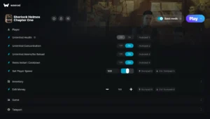 Sherlock Holmes Chapter One Trainer screenshot