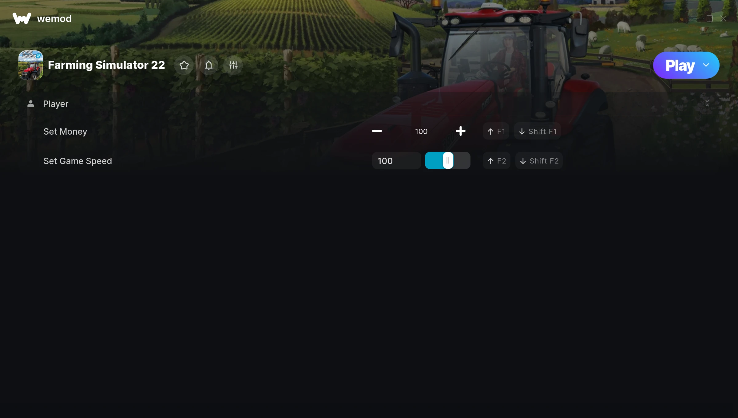 Farming Simulator 22 Trainer screenshot