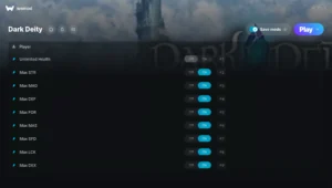 Dark Deity Trainer screenshot