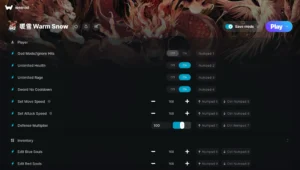 Warm Snow Trainer screenshot