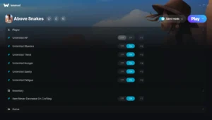 Above Snakes Trainer screenshot