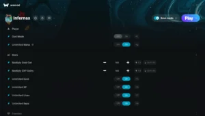 Infernax Trainer screenshot